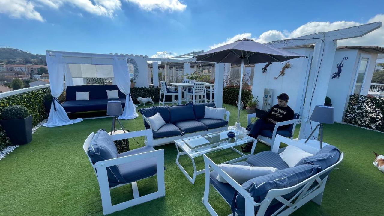 Ferienwohnung Saint Tropez Sea View Penthouse Exterior foto