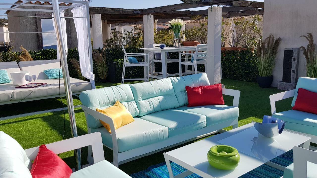 Ferienwohnung Saint Tropez Sea View Penthouse Exterior foto