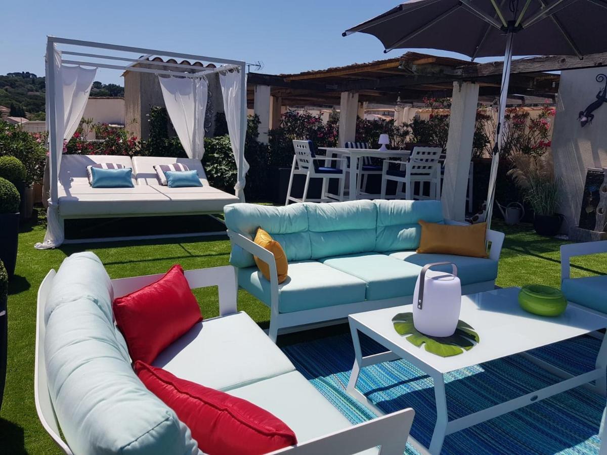 Ferienwohnung Saint Tropez Sea View Penthouse Exterior foto