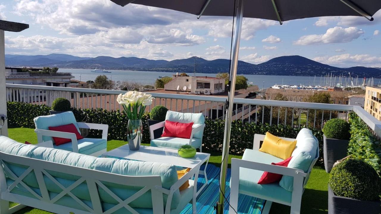 Ferienwohnung Saint Tropez Sea View Penthouse Exterior foto
